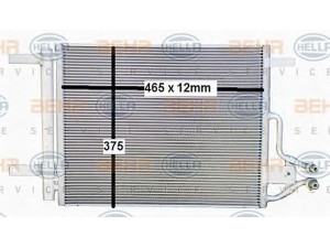 HELLA 8FC 351 318-621 kondensatorius, oro kondicionierius
AS6919710AC
