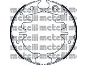 METELLI 53-0525 stabdžių trinkelių komplektas 
 Techninės priežiūros dalys -> Papildomas remontas
465450-24010, 46550-24011