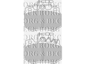 BORG & BECK BBP1403 stabdžių trinkelių rinkinys, diskinis stabdys 
 Techninės priežiūros dalys -> Papildomas remontas
420968, 420969, 4252.82, 95607093