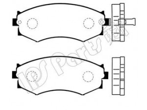 IPS Parts IBD-1142 stabdžių trinkelių rinkinys, diskinis stabdys 
 Techninės priežiūros dalys -> Papildomas remontas
41060-32R93, 41060-32R94, 41060-80N90
