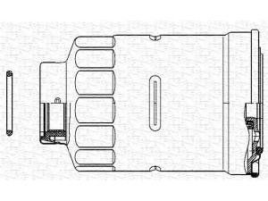 MAGNETI MARELLI 213908525000 kuro filtras 
 Degalų tiekimo sistema -> Kuro filtras/korpusas
SP-969, R2N5-13-ZA5, SP-969, 23303-64010
