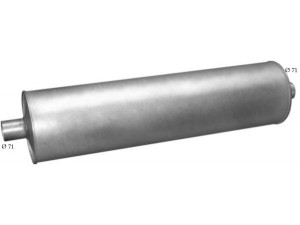 POLMO 69.13 galinis duslintuvas 
 Išmetimo sistema -> Duslintuvas
617.490.0301, 6174901601, 6174901701