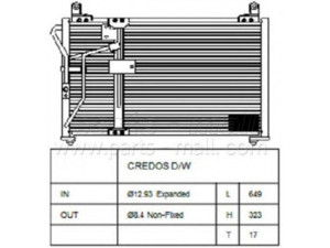 PARTS-MALL PXNCB-007 kondensatorius, oro kondicionierius
0K9A261480, 0K9A261480C, 0K9A261480D