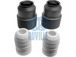 RUVILLE 815808 apsauginio dangtelio komplektas, amortizatorius 
 Ašies montavimas/vairavimo mechanizmas/ratai -> Montavimas, pakabos statramstis