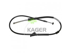 KAGER 19-6365 trosas, stovėjimo stabdys 
 Stabdžių sistema -> Valdymo svirtys/trosai
4705707, 9210312, 54410-83E30