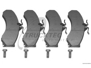 TRUCKTEC AUTOMOTIVE 02.35.083 stabdžių trinkelių rinkinys, diskinis stabdys
05103556AA, 05103790AA, 5103556AA