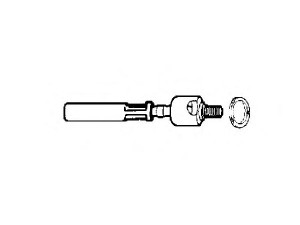 OCAP 0600607 vidinė skersinė vairo trauklė 
 Vairavimas -> Vairo mechanizmo sujungimai
75492433