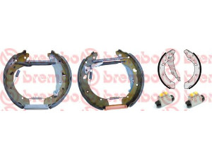 BREMBO K 28 011 stabdžių trinkelių komplektas 
 Techninės priežiūros dalys -> Papildomas remontas