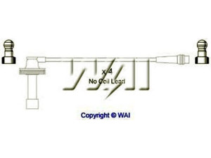 WAIglobal SL466 uždegimo laido komplektas