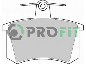 PROFIT 5000-0222 stabdžių trinkelių rinkinys, diskinis stabdys 
 Techninės priežiūros dalys -> Papildomas remontas
4A0698451, 4D0698451A, 60743565