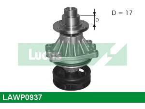 LUCAS ENGINE DRIVE LAWP0937 vandens siurblys 
 Aušinimo sistema -> Vandens siurblys/tarpiklis -> Vandens siurblys
11510032679, 11512243003, 11512244333