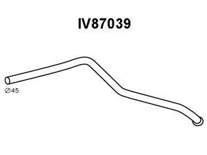 VENEPORTE IV87039 išleidimo kolektorius 
 Išmetimo sistema -> Išmetimo vamzdžiai
93802875, 93804204