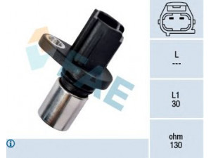 FAE 79280 jutiklis, alkūninio veleno impulsas 
 Elektros įranga -> Jutikliai
6G9N-6C315-AB, 6G9N-6C315-AC, 30756106