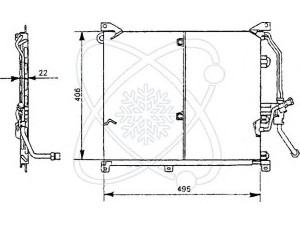 ELECTRO AUTO 30M0066 kondensatorius, oro kondicionierius 
 Oro kondicionavimas -> Kondensatorius
2018302270