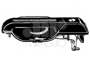 MIRAGLIO 80/316SC durų rankenėlė 
 Užrakinimo sistema -> Rankenėlės
46401014, 82403600, 82443365