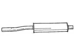AKS DASIS SG51405 vidurinis duslintuvas