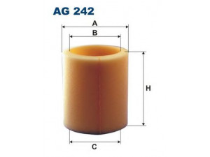FILTRON AG242 oro filtras 
 Techninės priežiūros dalys -> Techninės priežiūros intervalai
10033346, 1144566, 401445798, 7901144551