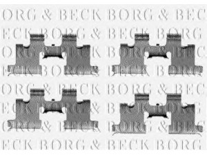 BORG & BECK BBK1111 priedų komplektas, diskinių stabdžių trinkelės 
 Stabdžių sistema -> Diskinis stabdys -> Stabdžių dalys/priedai