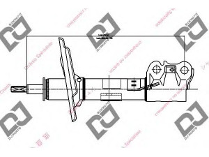 DJ PARTS DS1721GS amortizatorius 
 Pakaba -> Amortizatorius
4852006390, 4852006410, 4852006610