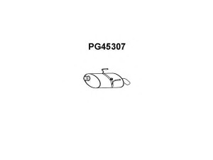 VENEPORTE PG45307 galinis duslintuvas 
 Išmetimo sistema -> Duslintuvas
1726AN, 1726R3, 9675728880