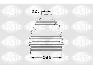 SASIC 1906053 gofruotoji membrana, kardaninis velenas 
 Ratų pavara -> Gofruotoji membrana
6Q0498203, 6Q0498203, 6Q0498203