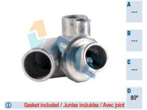 FAE 5332680 termostatas, aušinimo skystis 
 Aušinimo sistema -> Termostatas/tarpiklis -> Thermostat
46455054, 46818413, 5999818, 7589824