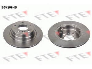 FTE BS7209HB stabdžių diskas 
 Stabdžių sistema -> Diskinis stabdys -> Stabdžių diskas
34 21 4 031 725, 34 21 6 764 649