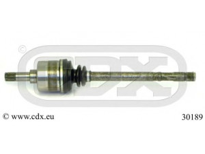 CDX 30189 jungtis, kardaninis velenas 
 Ratų pavara -> Sujungimai/komplektas