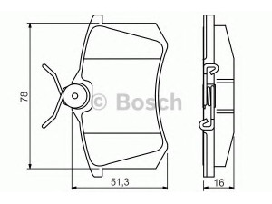 BOSCH 0 986 495 231 stabdžių trinkelių rinkinys, diskinis stabdys 
 Techninės priežiūros dalys -> Papildomas remontas
4254 20, 4254 28, E172204, 9404252328