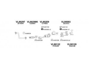 VENEPORTE 900146 išmetimo sistema