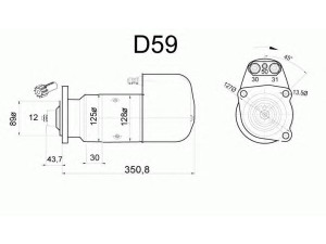 DELCO REMY 19024083 starteris
50 10 149 808, 50 10 511 394