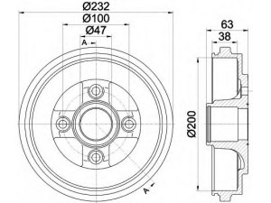 HELLA 8DT 355 301-031 stabdžių būgnas 
 Stabdžių sistema -> Būgninis stabdys -> Stabdžių būgnas
4706672, 4706673, 9210440, 9211082