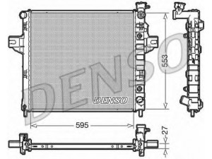 DENSO DRM06032 radiatorius, variklio aušinimas 
 Aušinimo sistema -> Radiatorius/alyvos aušintuvas -> Radiatorius/dalys
52079425AE, 52079425AE