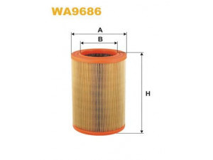 WIX FILTERS WA9686 oro filtras 
 Techninės priežiūros dalys -> Techninės priežiūros intervalai
51843850