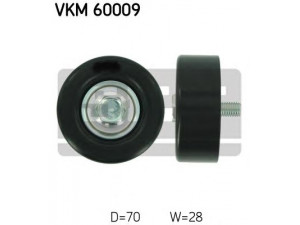 SKF VKM 60009 kreipiantysis skriemulys, V formos rumbuotas diržas 
 Diržinė pavara -> V formos rumbuotas diržas/komplektas -> Laisvasis/kreipiamasis skriemulys
96404086, 96960692