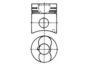 KOLBENSCHMIDT 93274600 stūmoklis 
 Variklis -> Cilindrai/stūmokliai
51.02501.0666, 51.02501.6013, 51.02501.6028