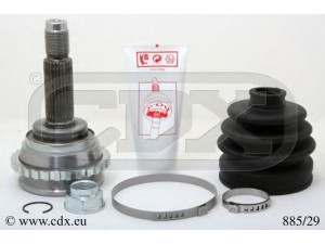 CDX 885/29 jungčių komplektas, kardaninis velenas 
 Ratų pavara -> Sujungimai/komplektas
4950722E00