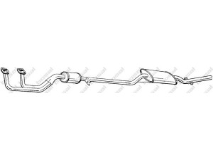 BOSAL 292-311 priekinis duslintuvas 
 Išmetimo sistema -> Duslintuvas
116003000208, 116083000200, 116443000202
