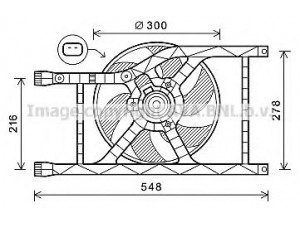 AVA QUALITY COOLING FT7593 ventiliatorius, radiatoriaus 
 Aušinimo sistema -> Oro aušinimas
51879492, 51799360, 51879492, 51799360