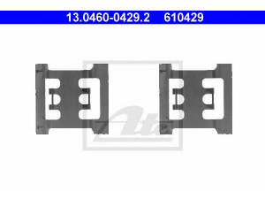 ATE 13.0460-0429.2 priedų komplektas, diskinių stabdžių trinkelės 
 Stabdžių sistema -> Diskinis stabdys -> Stabdžių dalys/priedai