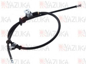 YAZUKA C75028 trosas, stovėjimo stabdys 
 Stabdžių sistema -> Valdymo svirtys/trosai
MB520383