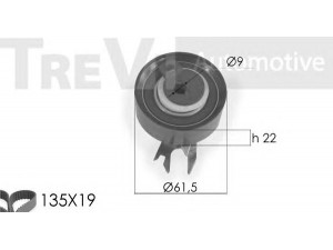 TREVI AUTOMOTIVE KD1161 paskirstymo diržo komplektas 
 Techninės priežiūros dalys -> Papildomas remontas
030198119B, 030198119B, 030198119B
