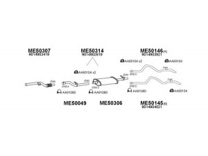 VENEPORTE 500126 išmetimo sistema 
 Išmetimo sistema -> Išmetimo sistema, visa