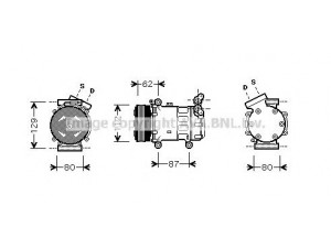 PRASCO RTK331 kompresorius, oro kondicionierius 
 Oro kondicionavimas -> Kompresorius/dalys
2763000QAJ, 7711134670, 8200037058