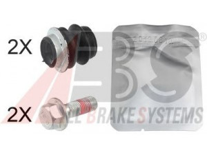 A.B.S. 55106 kreipiančiųjų movų rinkinys, stabdžių apkaba 
 Stabdžių sistema -> Stabdžių matuoklis -> Stabdžių dalys