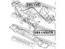 FEBEST MM-V45 variklio montavimas 
 Variklis -> Variklio montavimas -> Variklio montavimo rėmas
MR210032