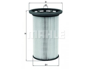 KNECHT KX 342 kuro filtras 
 Techninės priežiūros dalys -> Papildomas remontas
7N0127177, 7N0127177B
