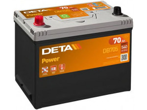 DETA DB705 starterio akumuliatorius; starterio akumuliatorius 
 Elektros įranga -> Akumuliatorius
5600X6