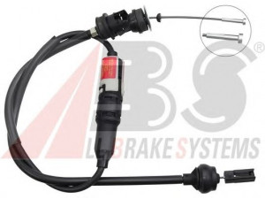 A.B.S. K28004 sankabos trosas 
 Dviratė transporto priemonės -> Kabeliai ir tachometro velenaai -> Sankabos trosas
2150.Z0, 96384587