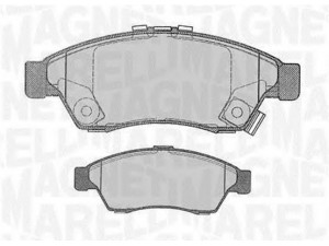 MAGNETI MARELLI 363916060490 stabdžių trinkelių rinkinys, diskinis stabdys 
 Techninės priežiūros dalys -> Papildomas remontas
5581054G50, 5581054G61